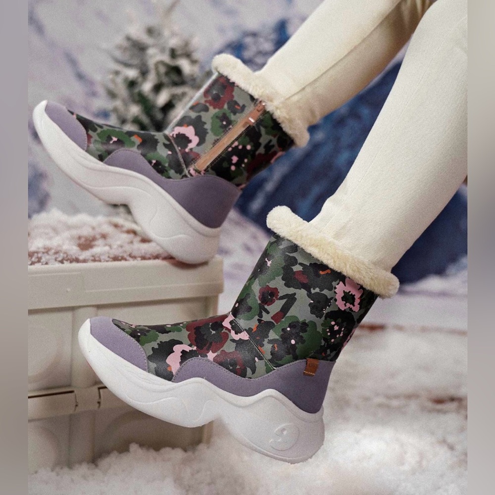 NWT UIN Women’s Travel Comfortable PU Shoes/Dye-Peacock/US9.5